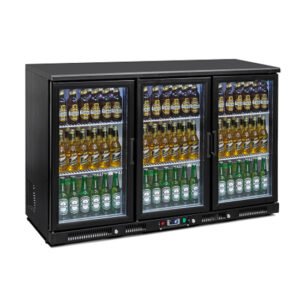 Barkühlschrank mit 3 Glasflügeltüren, 310 Liter, +2°/+12°C