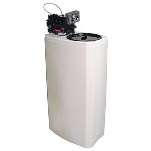 automatischer Wasserentkalker, Kapazität 27 Liter, 1000 Liter/h, Salzreserve 50 kg
