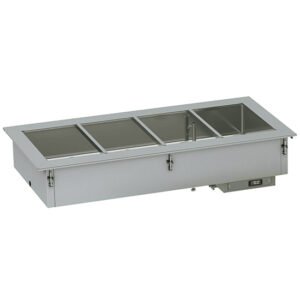Bainmarie 3x GN 1/1 mit manueller Wasserbefüllung