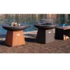 BBQ Grill holzbetrieben, Höhe 60 cm, Version Corten - Image 2