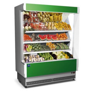 Wandkühlregal 1580 mm mit 3 Regalböden, +6°/+8°C - Obst und Gemüse