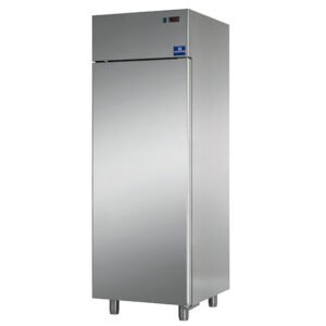 Kühlschrank 600 Liter aus Edelstahl, 0°/+10°C DOMSYSTEM