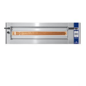 Elektro-Pizzaofen für 6 Pizzen ø 350 mm, elektronische Bedienung
