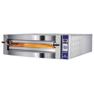 Elektro-Pizzaofen für 4 Pizzen ø 35 cm, digitale Bedienung