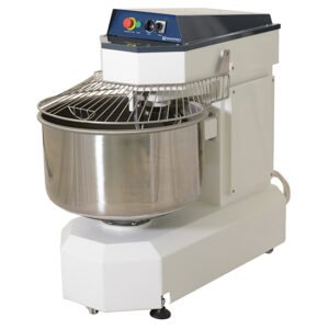 Spiralteigkneter 45 kg/75 Liter, 2 Geschwindigkeiten, mit Timer