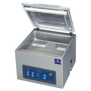 Vakuummaschine, Tischmodell, Schweißbalken 420 mm, Zyklus 15-35 Sekunden