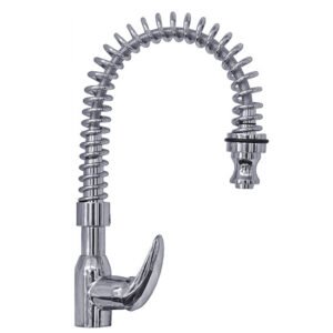Geschirrbrause mit Einhebeleinlochmischbatterie 1/2"