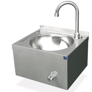 Handwaschbecken mit Kniebedienung