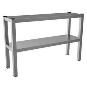 Ausgabeaufsatz, Aufsatz 2-etagig, seitlich offen, 1000x300 mm