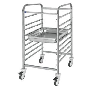 Wagen für GN-Behälter, 9x GN 1/1 H=65 mm