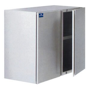 Wandhängeschrank mit Flügeltür und Zwischenbord, 400x400 mm