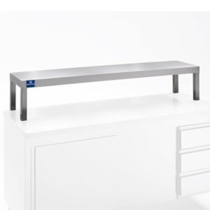 Ausgabeaufsatz, Aufsatz 1- etagig, seitlich offen, 1400x350 mm