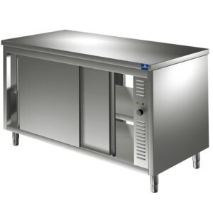 Durchreichewärmeschrank mit Schiebetüren, 2000x600 mm