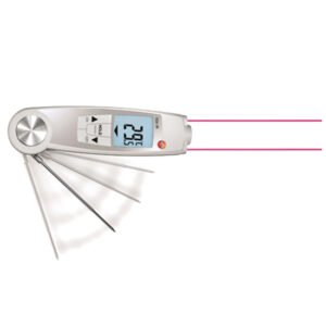 Kombi Infrarot- und Einstech-Thermometermit Messbereich bis zu max. +250°C