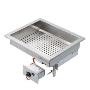 Elektro-Bainmarie, Einbaumodell, 1 Becken GN 2/1 H=150 mm
