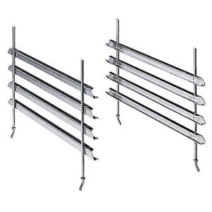 Blecheinschübe-Set GN 2/1 für 6 Roste