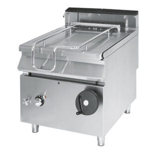 Gas-Kippbratpfanne, Kapazität 120 Liter, Edelstahl-Becken