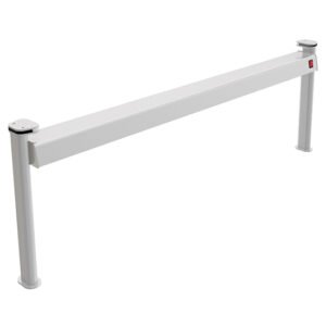 Ausgabeaufsatz mit Beleuchtung und Heizelement, 4x GN 1/1