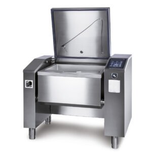 Elektro-Multifunktionsgerät 75 Liter (2x GN 1/1) mit automatischer Kippfunktion - flache Version